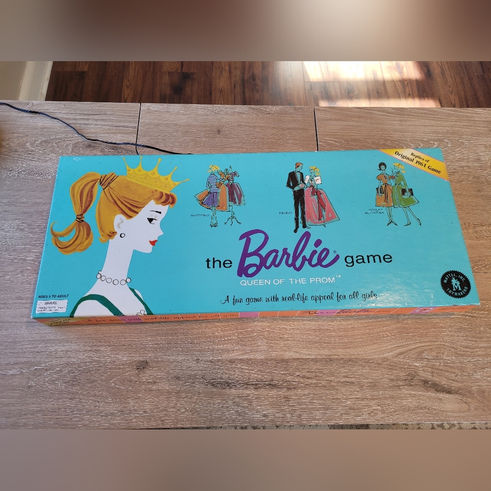 Vintage barbie boardgame